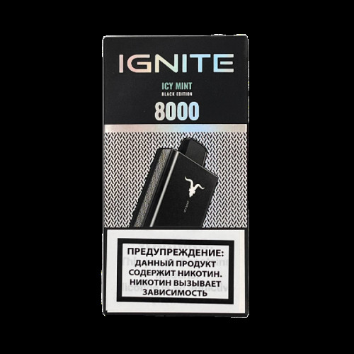 Электронная сигарета IGNITE V80 8000 затяжек Прохладная мята